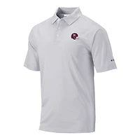 Men's Columbia Gray Texas A&M Aggies Vault Logo Club Invite Polo