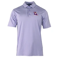 Men's Columbia Purple LSU Tigers Vault Logo Double Hit Polo