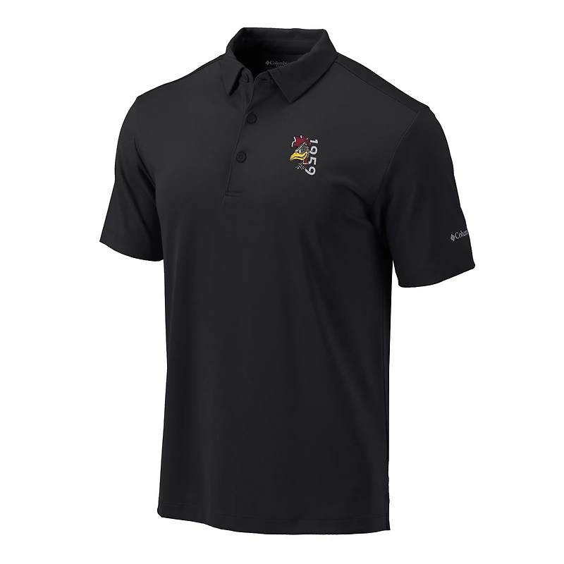 Men's Columbia Black South Carolina Gamecocks Vault Omni-Wick Drive Polo
