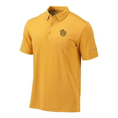 Men's Columbia Gold Missouri Tigers Vault Omni-Wick Drive Polo
