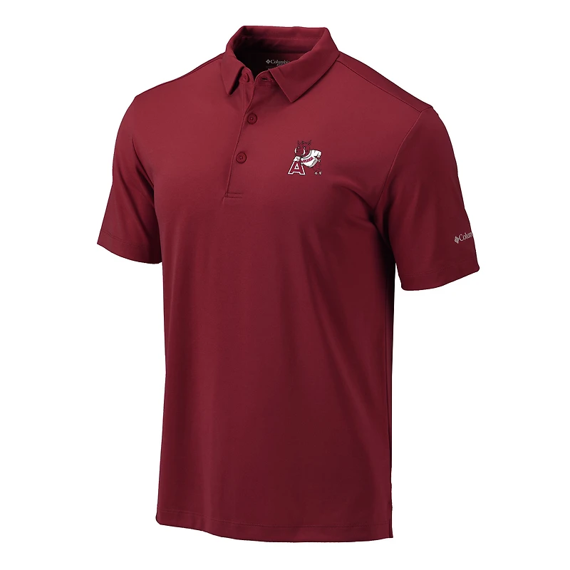 Men's Columbia Cardinal Arkansas Razorbacks Vault Omni-Wick Drive Polo