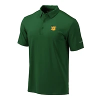 Men's Columbia Green Baylor Bears Vault Omni-Wick Drive Polo