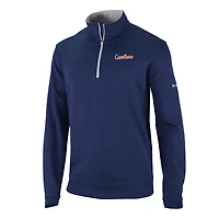 Men's Columbia Navy Virginia Cavaliers Vault Logo Wickhams Hills Quarter-Zip Pullover