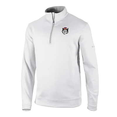 Men's Columbia White Washington Huskies Vault Logo Wickhams Hills Quarter-Zip Pullover