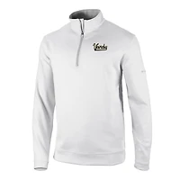 Men's Columbia White Vanderbilt Commodores Vault Logo Wickhams Hills Quarter-Zip Pullover
