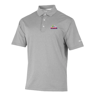 Men's Columbia  Gray Arizona Wildcats Vault Logo Sand Tee Polo