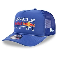 Men's New Era  Blue Red Bull Racing A-Frame 9FIFTY Trucker Snapback Hat