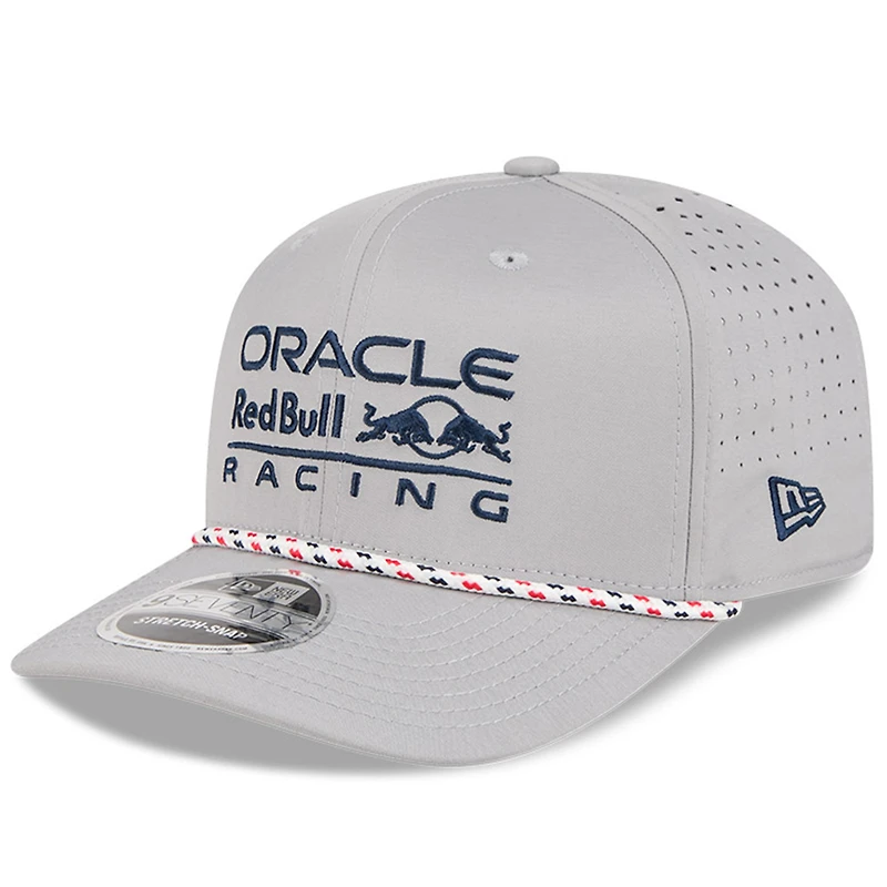 Men's New Era Gray Red Bull Racing Sport 9SEVENTY Adjustable Hat