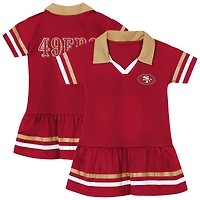 Girls Toddler Outerstuff  Scarlet San Francisco 49ers Star Player Dress