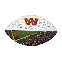 Logo Brands Washington Commanders 2025 Autograph Signature Football