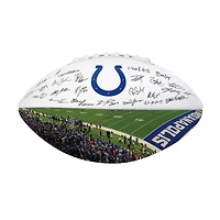 Logo Brands Indianapolis Colts 2025 Autograph Signature Football