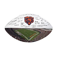 Logo Brands Chicago Bears 2025 Autograph Signature Football