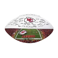 Logo Brands Kansas City Chiefs 2025 Autograph Signature Football