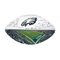 Logo Brands Philadelphia Eagles 2025 Autograph Signature Football