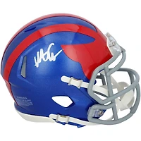 Abdul Carter New York Giants Autographed Riddell 2024 Alternate Speed Mini Helmet