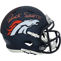 Patrick Surtain II Denver Broncos Autographed Riddell 2024 Speed Mini Helmet