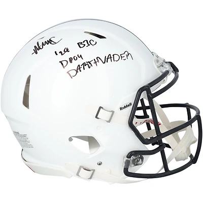 Abdul Carter Penn State Nittany Lions Autographed Riddell Speed Authentic Helmet with Multiple Inscriptions