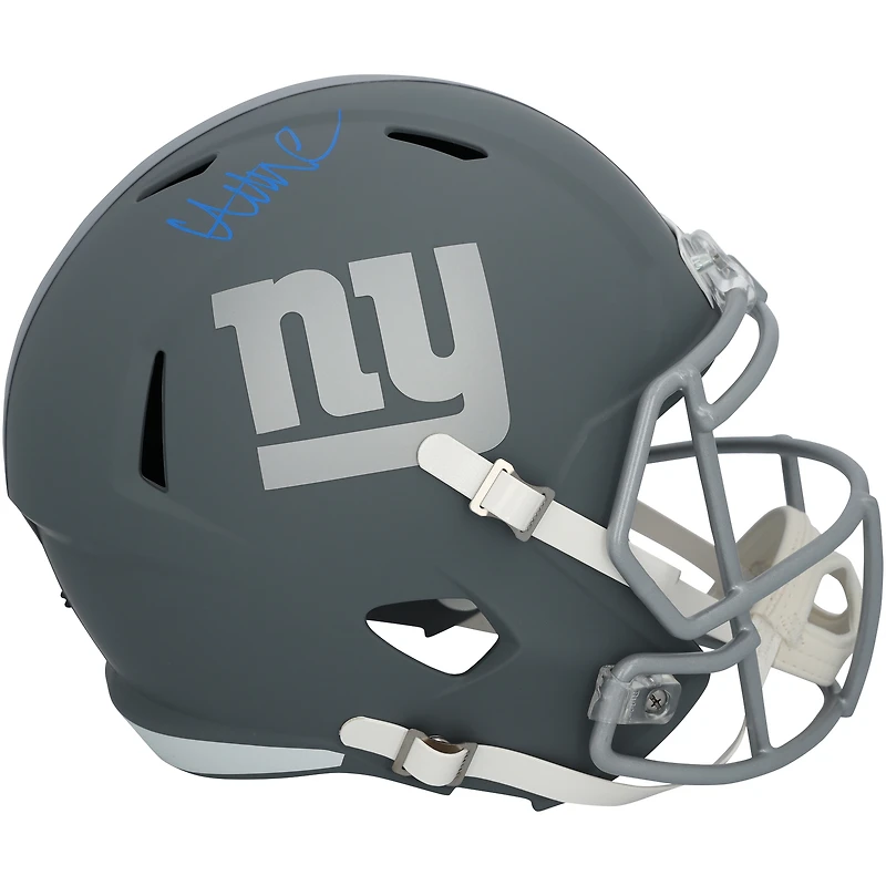 Abdul Carter New York Giants Autographed Riddell Slate Speed Replica Helmet