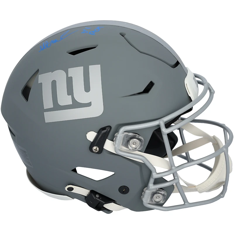 Abdul Carter New York Giants Autographed Riddell Slate Speed Flex Authentic Helmet with "3rd Pick" Inscription