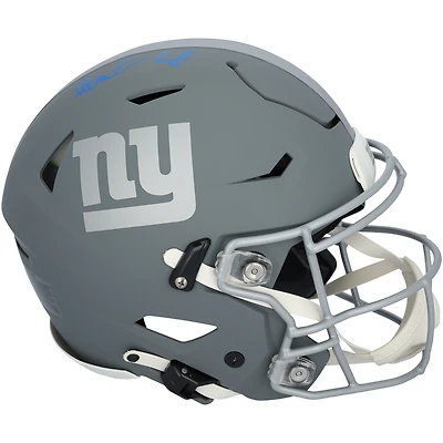 Abdul Carter New York Giants Autographed Riddell Slate Speed Flex Authentic Helmet with "3rd Pick" Inscription