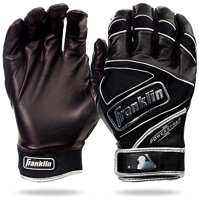 Franklin Sports MLB Chrome Power Strap Batting Gloves