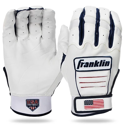 Franklin Sports USA Softball CFX Pro Fastpitch Batting Gloves