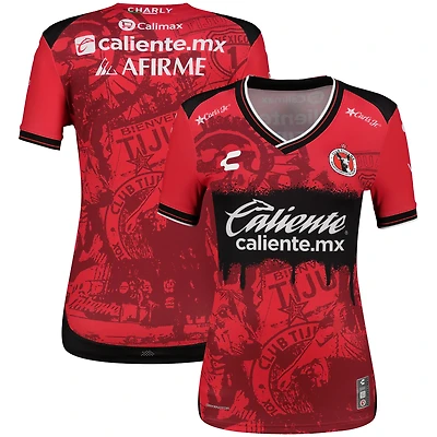 Women's Charly  Red Club Tijuana 2025/26 Home Authentic Jersey