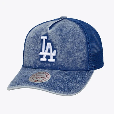 Unisex Mitchell & Ness  Royal Los Angeles Dodgers Gameday Adjustable Trucker Hat