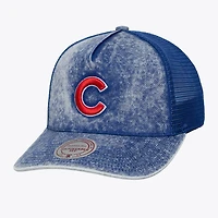 Unisex Mitchell & Ness  Royal Chicago Cubs Gameday Adjustable Trucker Hat