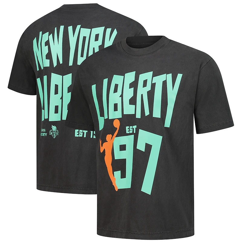 Unisex Playa Society Black New York Liberty Established 1997 Premium T-Shirt