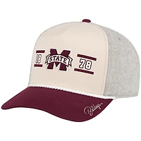 Men's Colosseum  Natural Mississippi State Bulldogs Frank Podium Adjustable Hat