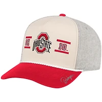 Men's Colosseum  Natural Ohio State Buckeyes Frank Podium Adjustable Hat