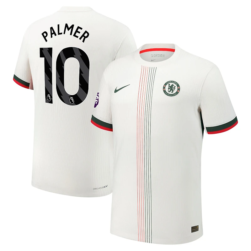 Men's Nike Cole Palmer Cream Chelsea 2025/26 Away Authentic Player Jersey