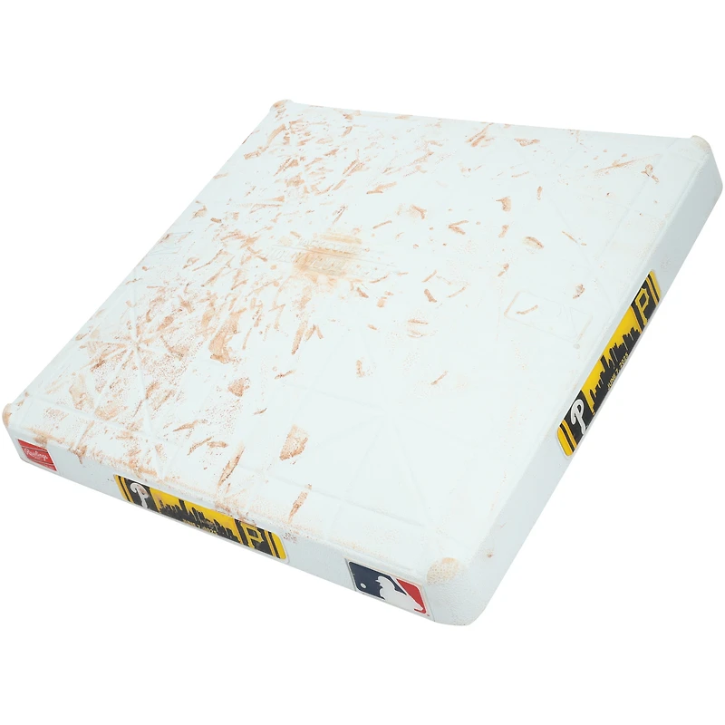 Pittsburgh Pirates Game-Used Second Base vs. Philadelphia Phillies on June 7, 2025 - Innings 1-3