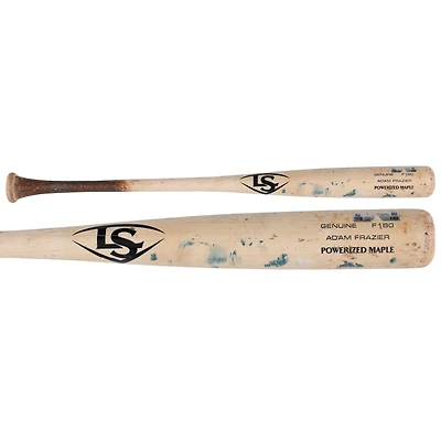 Adam Frazier Pittsburgh Pirates Game-Used Tan Louisville Slugger Broken Bat vs. Milwaukee Brewers on May 24, 2025