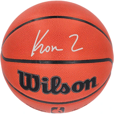 Kon Knueppel Charlotte Hornets Autographed Wilson Authentic Series Indoor/Outdoor Basketball