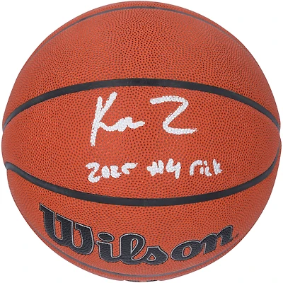 Kon Knueppel Charlotte Hornets Autographed Wilson Authentic Series Indoor/Outdoor Basketball with "2025 #X Pick Inscription"