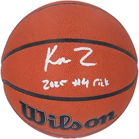 Kon Knueppel Charlotte Hornets Autographed Wilson Authentic Series Indoor/Outdoor Basketball with "2025 #X Pick Inscription"