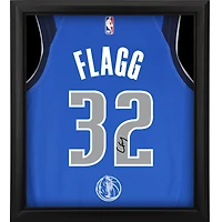 Cooper Flagg Dallas Mavericks Autographed Framed Blue Icon Swingman Jersey Shadowbox