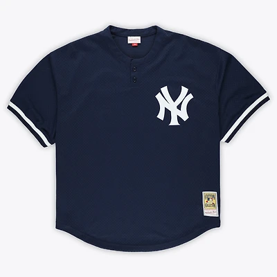 Men's Mitchell & Ness Mariano Rivera Navy New York Yankees Cooperstown Collection Batting Practice Jersey