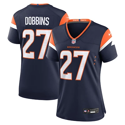 Women's Nike J.K. Dobbins Navy Denver Broncos Alternate Game Jersey