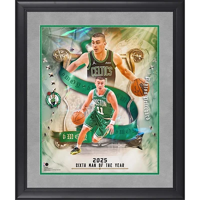Payton Pritchard Boston Celtics Framed 16" x 20" 2025 NBA Sixth Man of the Year Collage