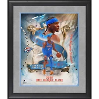 Shai Gilgeous-Alexander Oklahoma City Thunder Framed 16" x 20" 2025 NBA MVP Collage