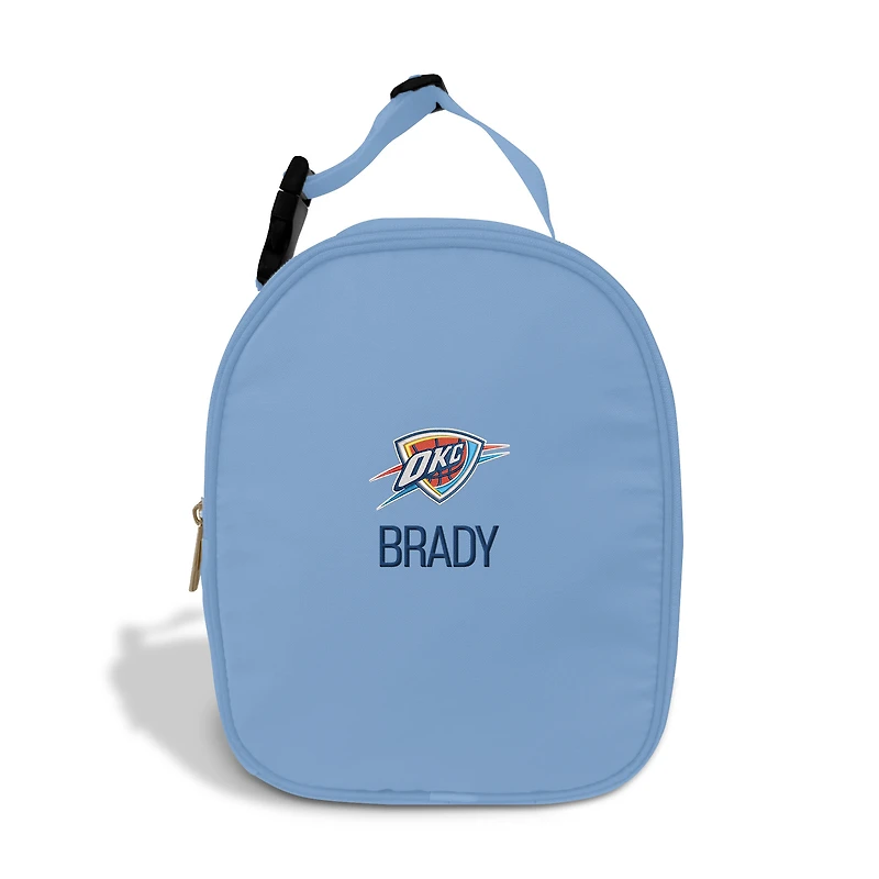 Youth Chad & Jake Blue Oklahoma City Thunder Personalized Insulated Lunchbox