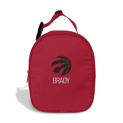 Youth Chad & Jake Red Toronto Raptors Personalized Insulated Lunchbox