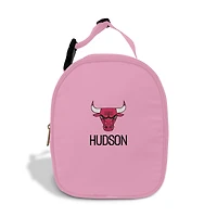 Youth Chad & Jake Pink Chicago Bulls Personalized Insulated Lunchbox