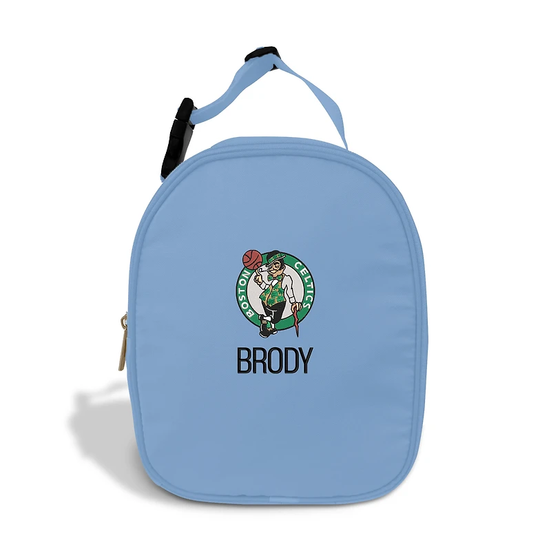 Youth Chad & Jake Blue Boston Celtics Personalized Insulated Lunchbox