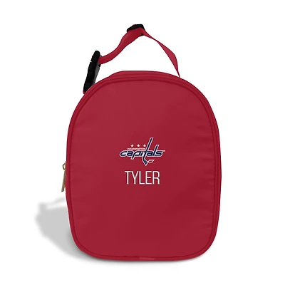 Youth Chad & Jake Washington Capitals Personalized Insulated Lunch Bag