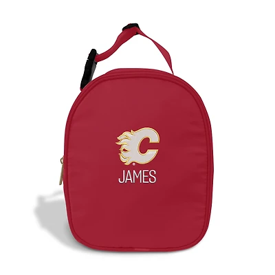 Youth Chad & Jake Calgary Flames Personalized Insulated Lunch Bag