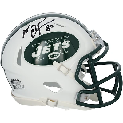 Wayne Chrebet New York Jets Autographed Riddell 1998-2018 Throwback Speed Mini Helmet